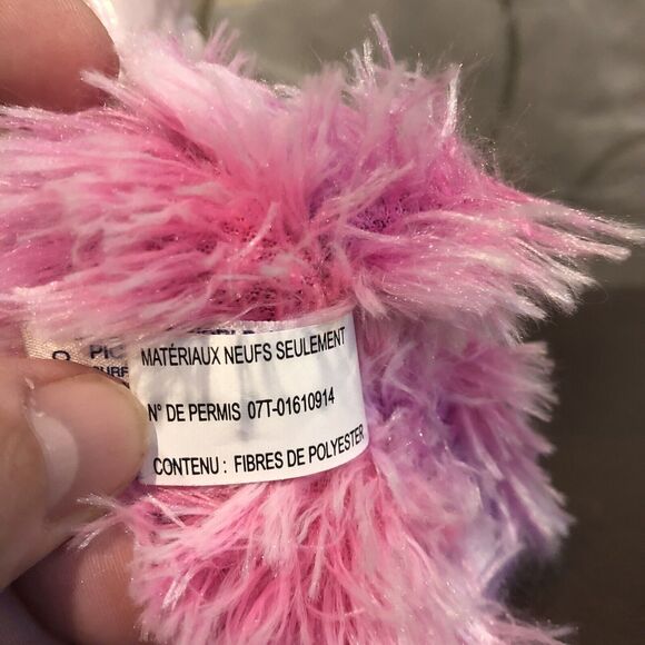 Aurora World Llamacorn Plush Llama Unicorn Pegasus Pink Purple Stuffed Animal - Picture 11 of 11